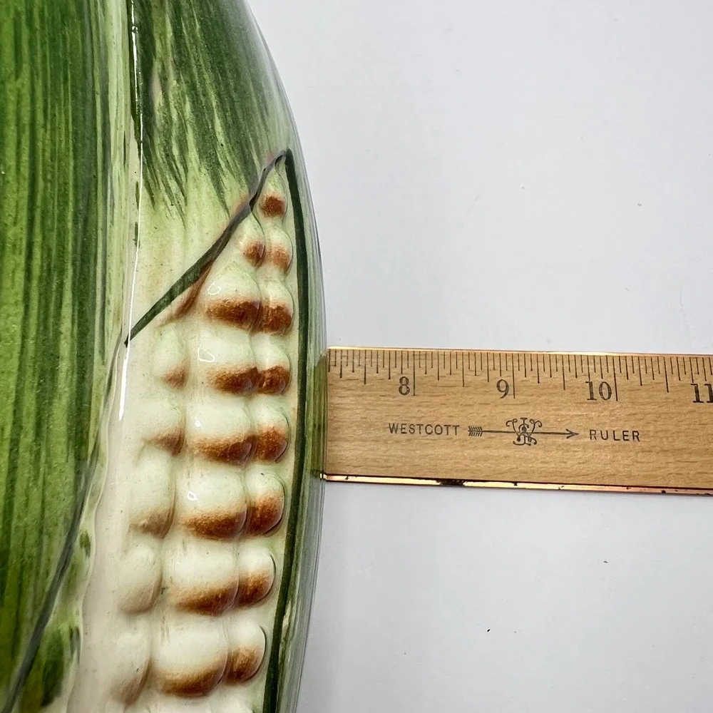 Vintage Corn Ceramic Tureen 14